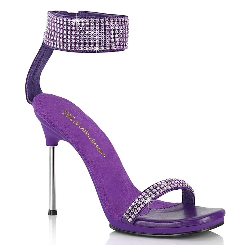 Pleaser Shoes Fabulicious Chic 40 Purple Stiletto Heels